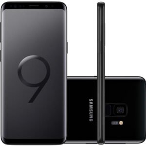 Smartphone Samsung  Galaxy S9 128GB Preto  4G – 4GB RAM Tela  5.8” Câm. 12MP + Câm.  Selfie 8MP